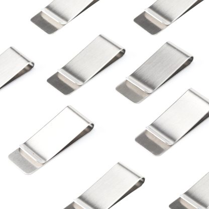 Elegant Sleek Metal Money Clip - Image 4