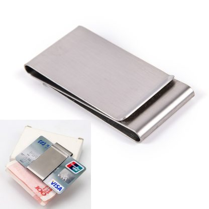 Double-Sided Metal Card Money Clip - Image 4