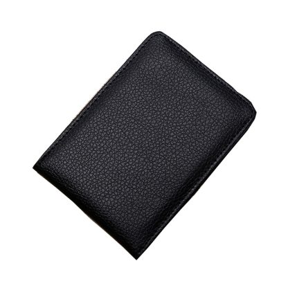 Classic Faux Leather Card Holder