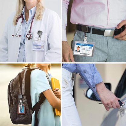 Metal ID Badge Holder - Image 3