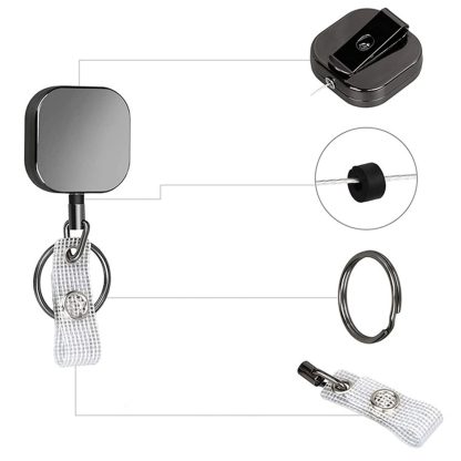 Metal ID Badge Holder - Image 4