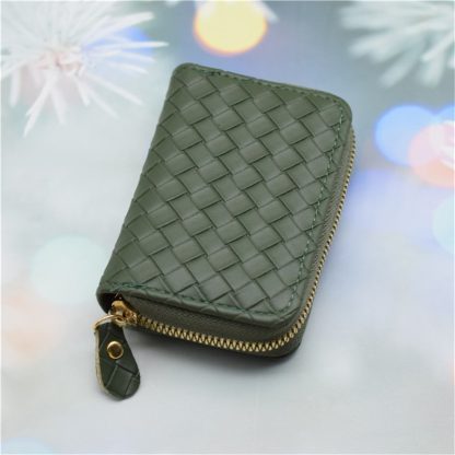 Classic Stylish Zippered Card Wallet - Image 2