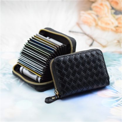 Classic Stylish Zippered Card Wallet - Image 3