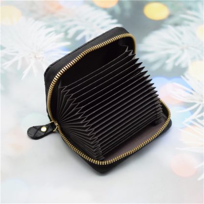Classic Stylish Zippered Card Wallet - Image 4