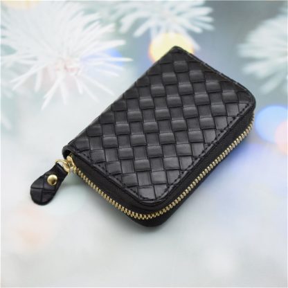 Classic Stylish Zippered Card Wallet - Image 6