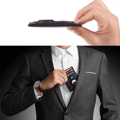 Air Tag-Compatible Business Card Holder - Image 2