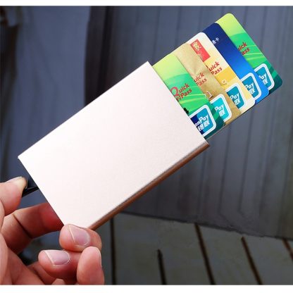 Automatic Pop-Up Money Clip Card Holder