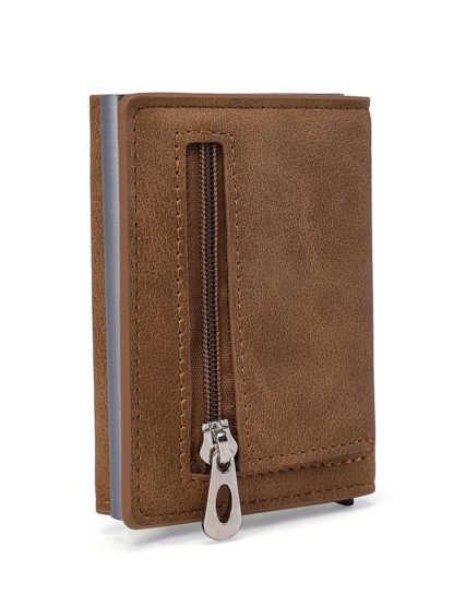 Multi-Function Faux Leather Wallet - Image 5