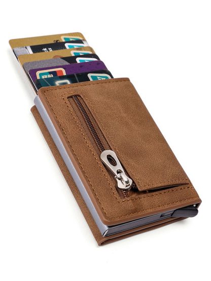 Multi-Function Faux Leather Wallet - Image 6
