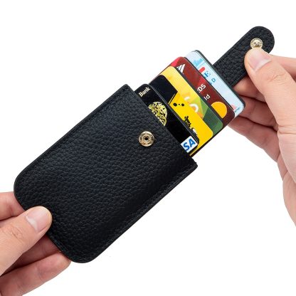 Quick Access Pull Tab Card Wallet - Image 2