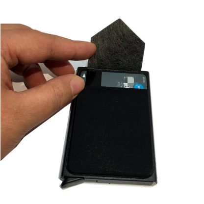 Slim Secure Metal Card Wallet