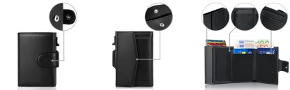 Elegant Trifold Card Wallet - Image 2