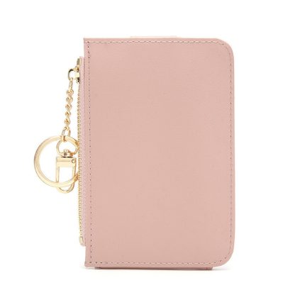 Sleek Small Zippered Credit Card Wallet