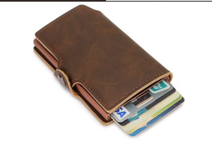 Smart Slim Metal Bank Card Holder - Image 5