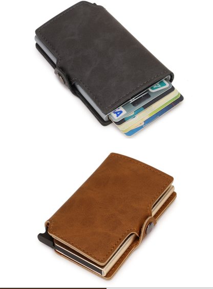Smart Slim Metal Bank Card Holder - Image 3