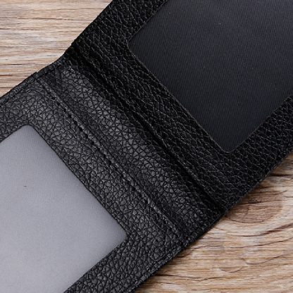 Classic Faux Leather Card Holder - Image 6