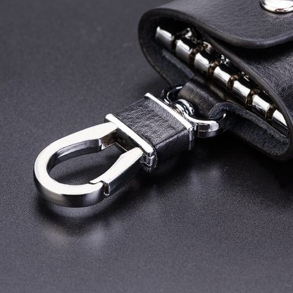 Stylish Key Wallet with Car Keychain - Image 2