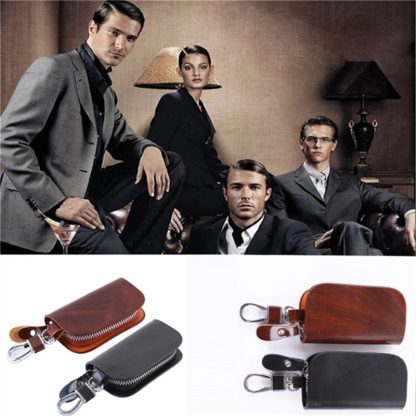 Fashionable Faux Leather Key Holder - Image 5
