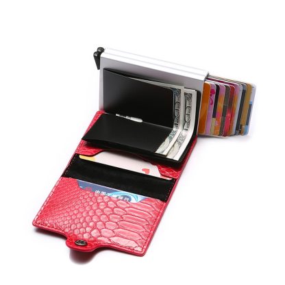 Stylish Double-Layer Card Case