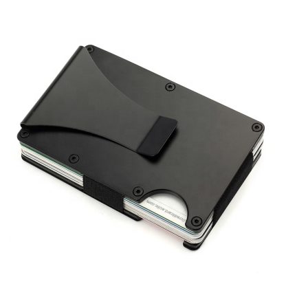 Sleek Protected Money Clip Wallet