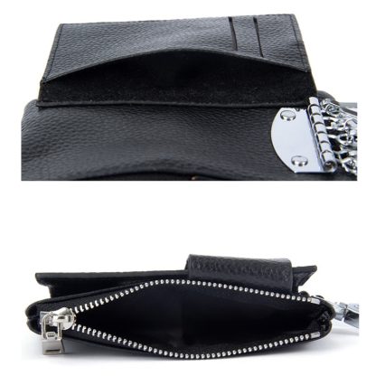 Slim Zipper Key Holder and Card Organizer - Image 3