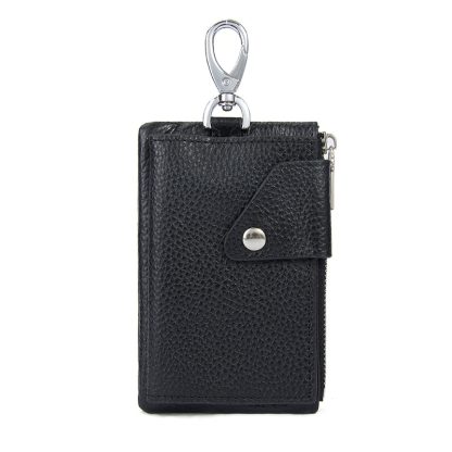 Slim Zipper Key Holder and Card Organizer