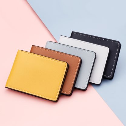 Compact ID Card Holder Purse Wallet Case - Image 2