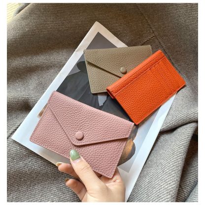 Sleek Faux Leather Card Holder - Image 2