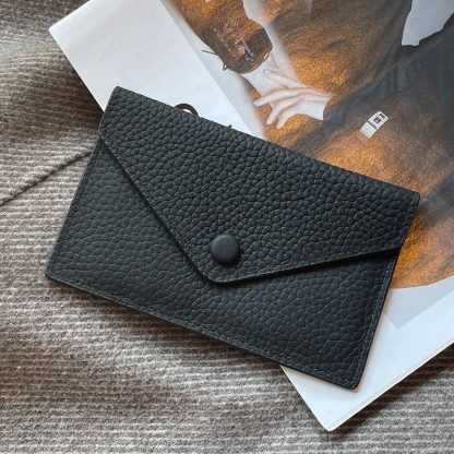 Sleek Faux Leather Card Holder - Image 4