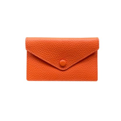 Sleek Faux Leather Card Holder