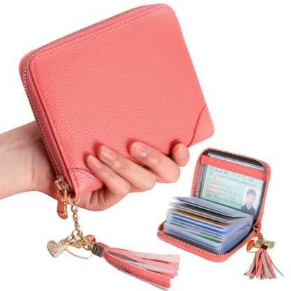 Secure Zipper Credit Card Wallet