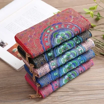Beautiful Embroidered Wallet - Image 6