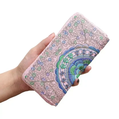 Beautiful Embroidered Wallet - Image 5