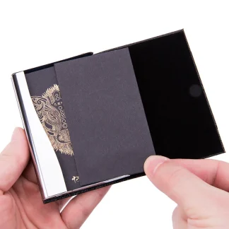 Magnetic Buckle Card ID Case