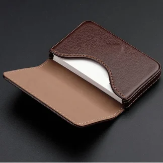Sleek Stitched Card Case