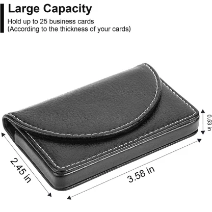 Large Capacity Business Card Wallet - Image 3